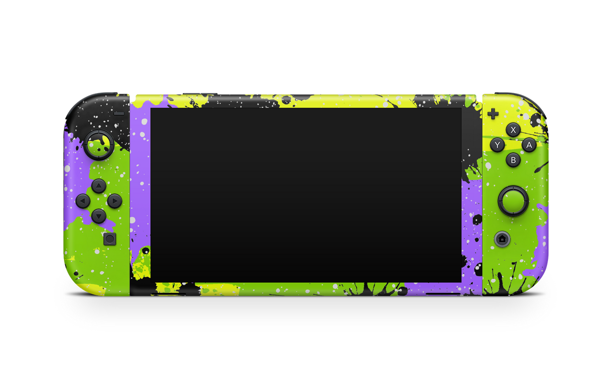 Nintendo Switch OLED Skin Hustle Splash
