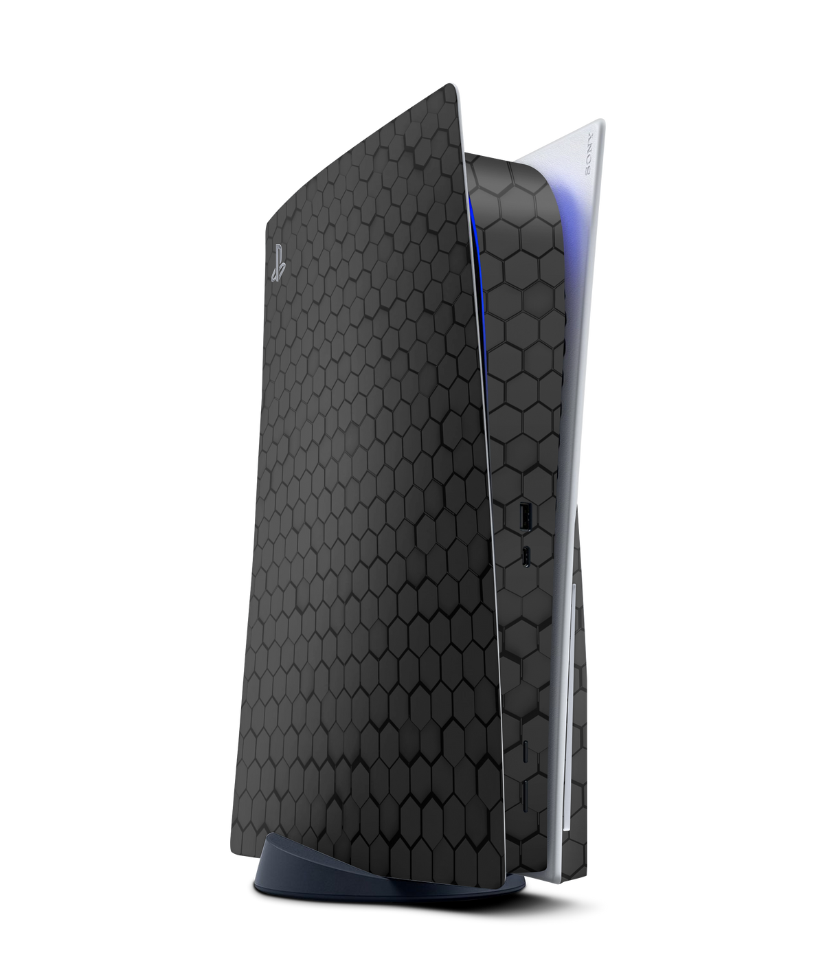 PlayStation 5 Disc Skin Dark Hex