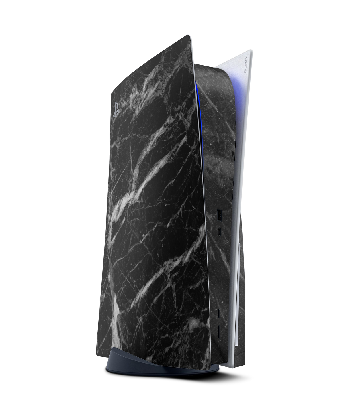 PlayStation 5 Disc Skin Black Marble
