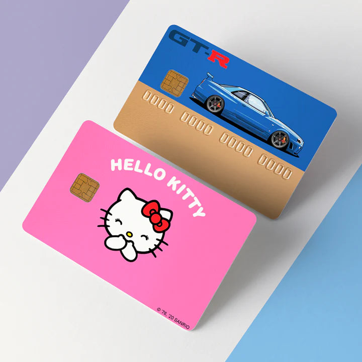 picture of two debit cards customized with cucu covers