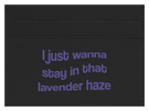 Lavender Haze