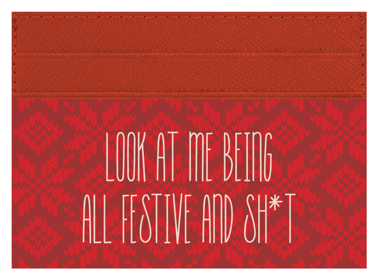 Ugly Xmas Sweater Reindeer