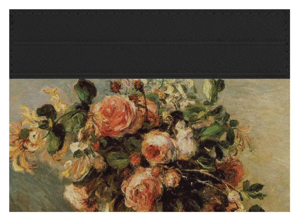 Roses and Jasmine In a Delft Vase