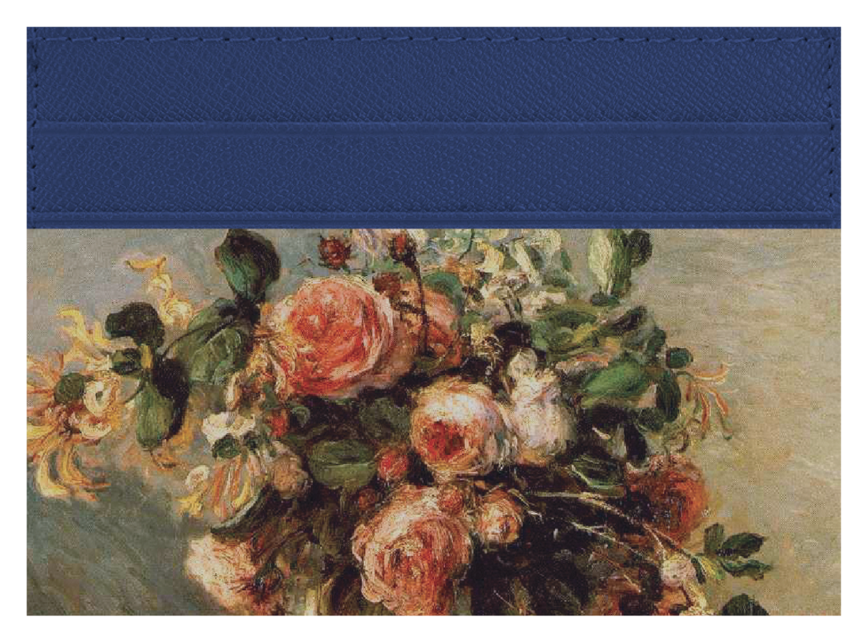 Roses and Jasmine In a Delft Vase