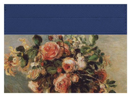 Roses and Jasmine In a Delft Vase