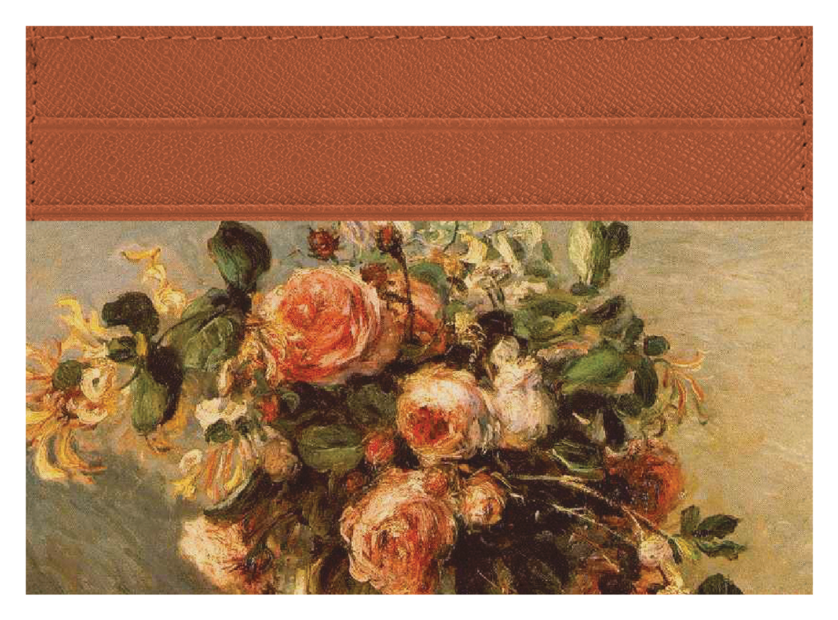 Roses and Jasmine In a Delft Vase