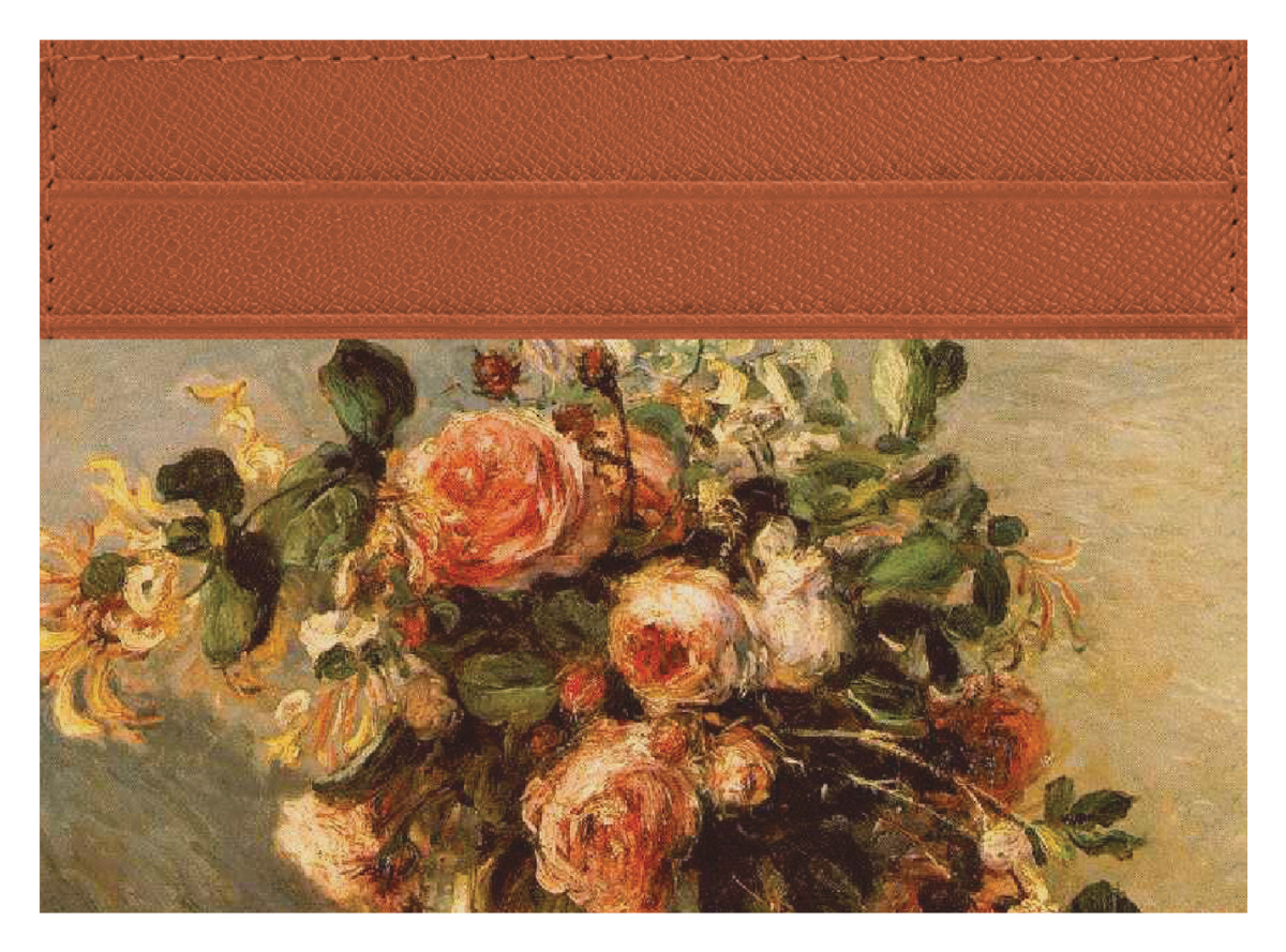Roses and Jasmine In a Delft Vase