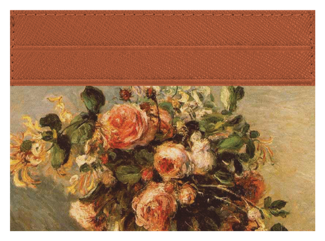 Roses and Jasmine In a Delft Vase