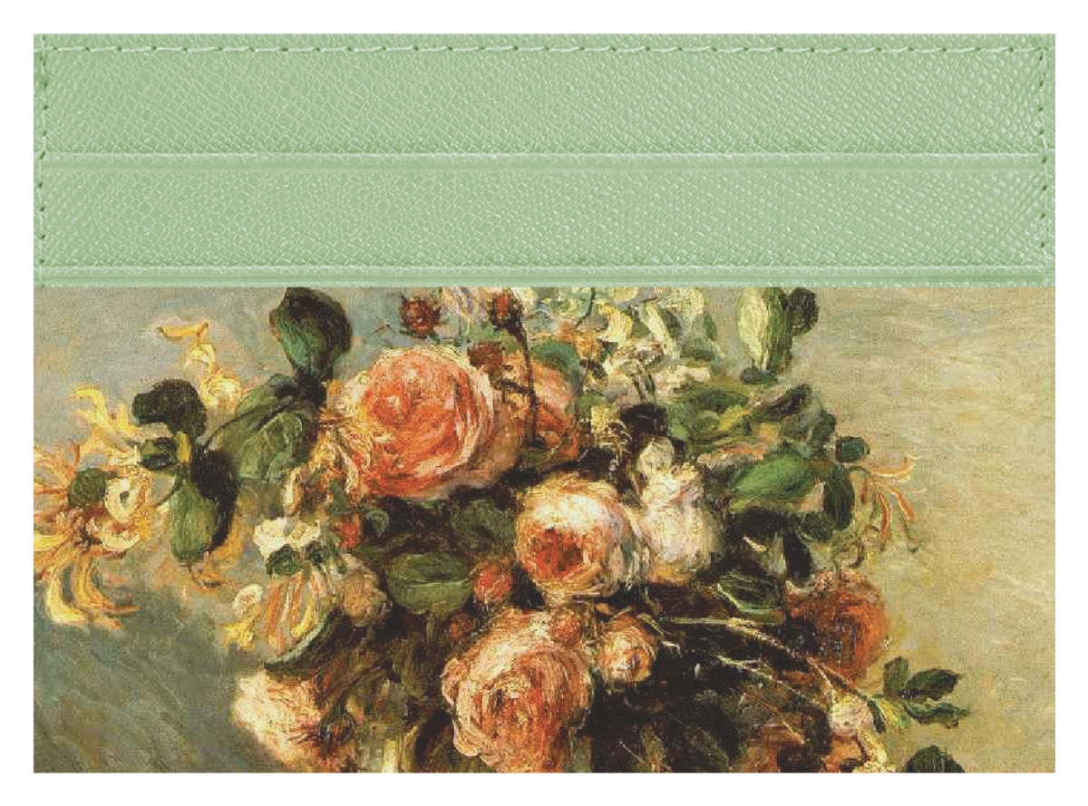 Roses and Jasmine In a Delft Vase