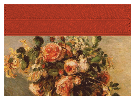 Roses and Jasmine In a Delft Vase