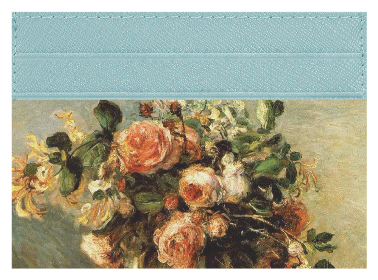 Roses and Jasmine In a Delft Vase