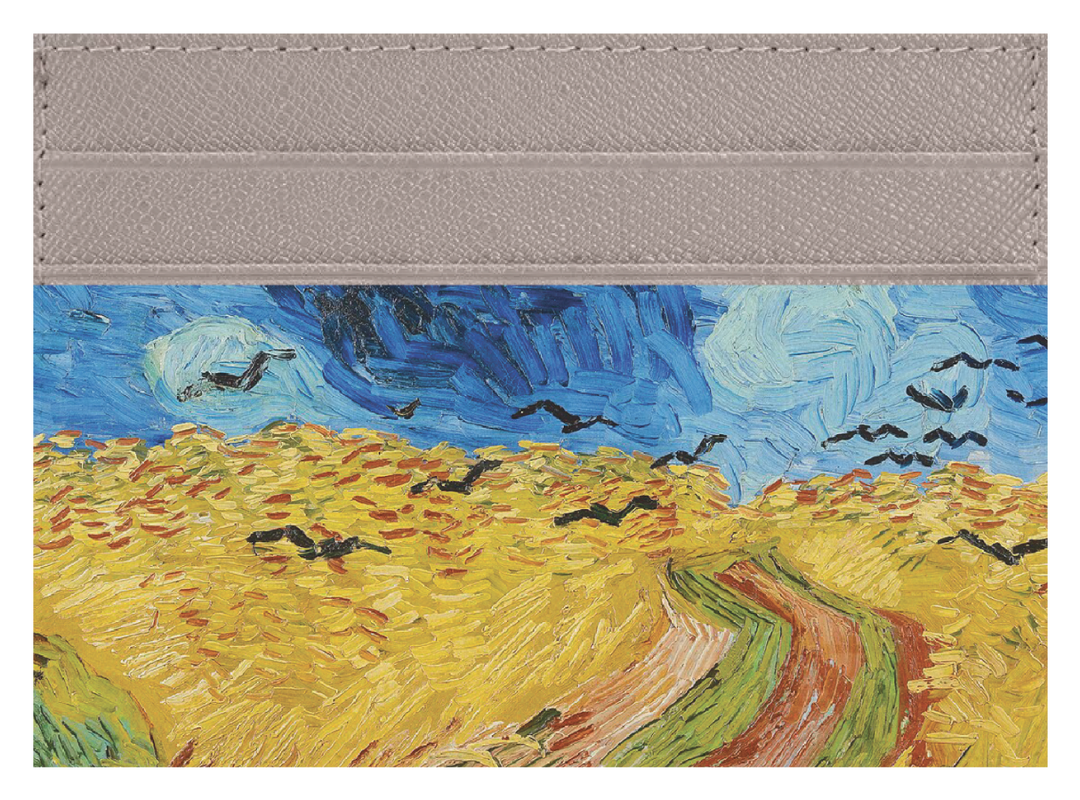 Wheatfield with Crows