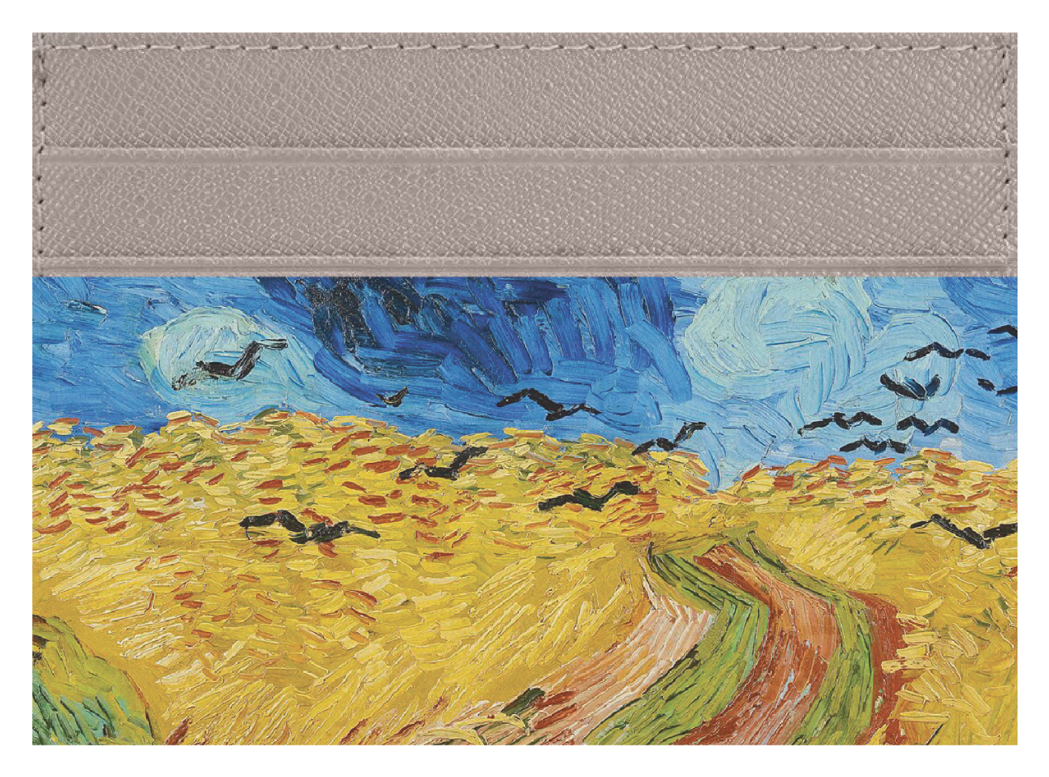 Wheatfield with Crows