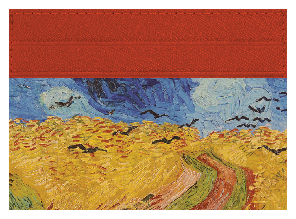Wheatfield with Crows