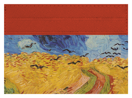 Wheatfield with Crows