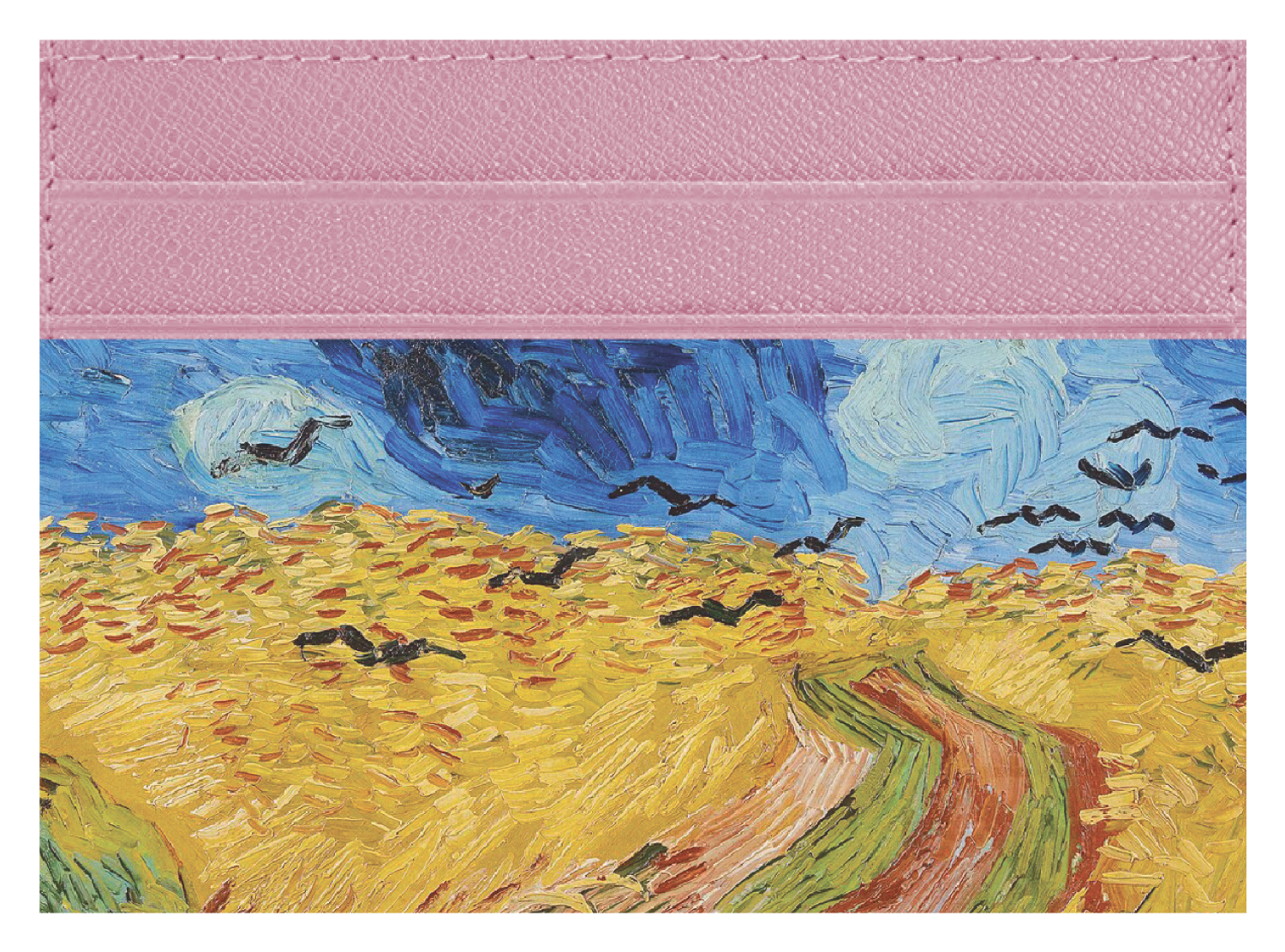 Wheatfield with Crows