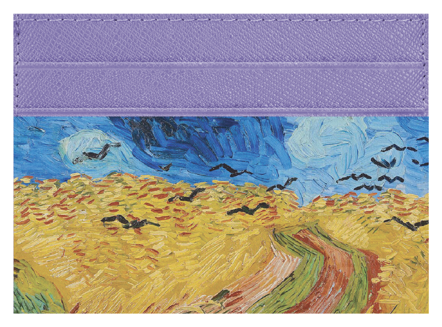 Wheatfield with Crows