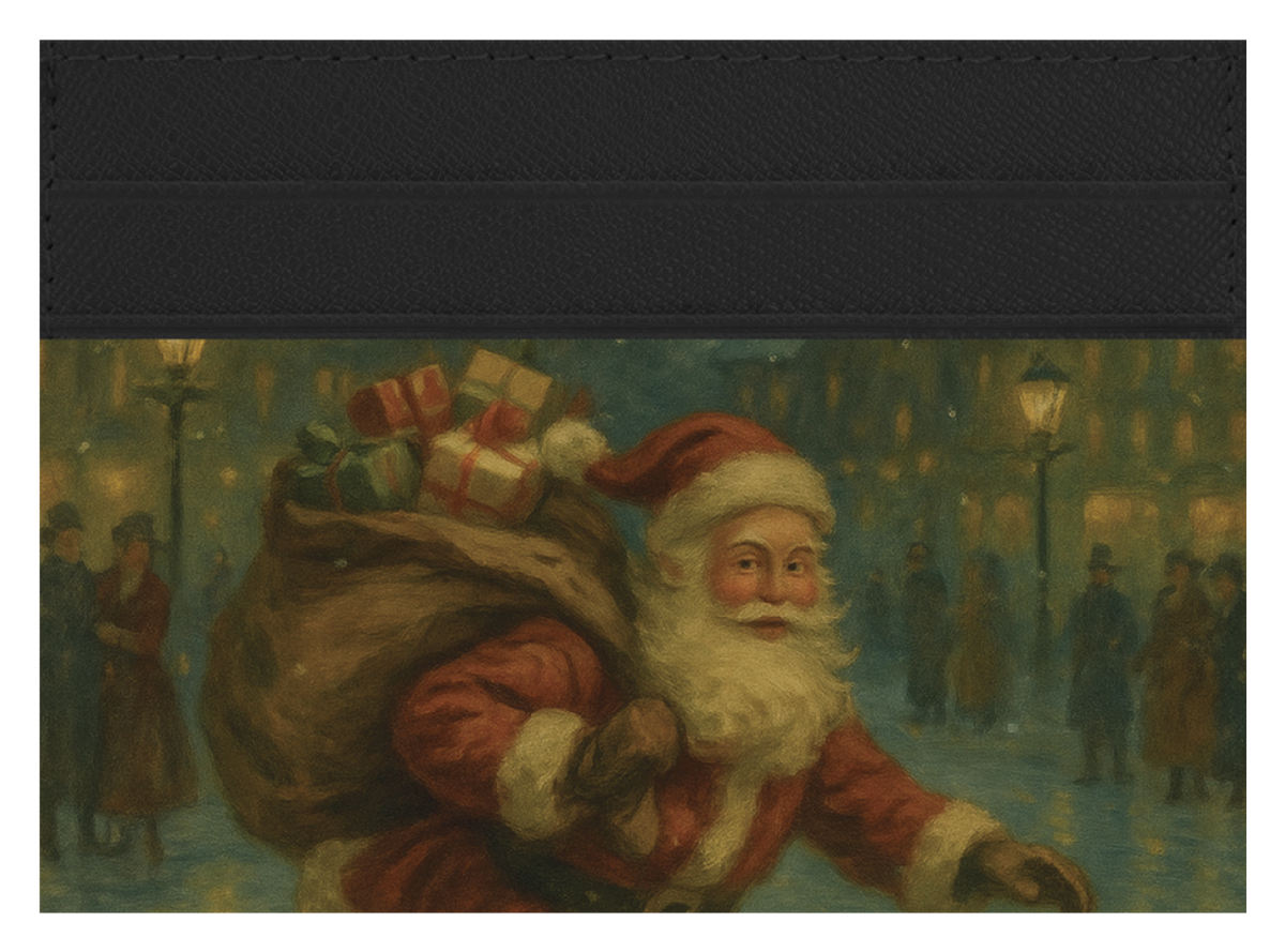 Skating Santa
