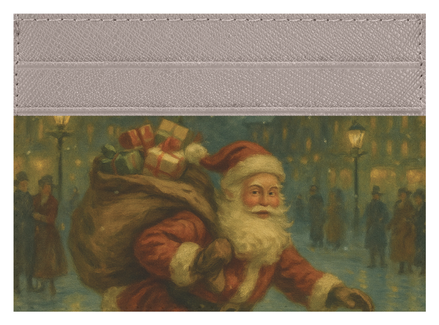 Skating Santa