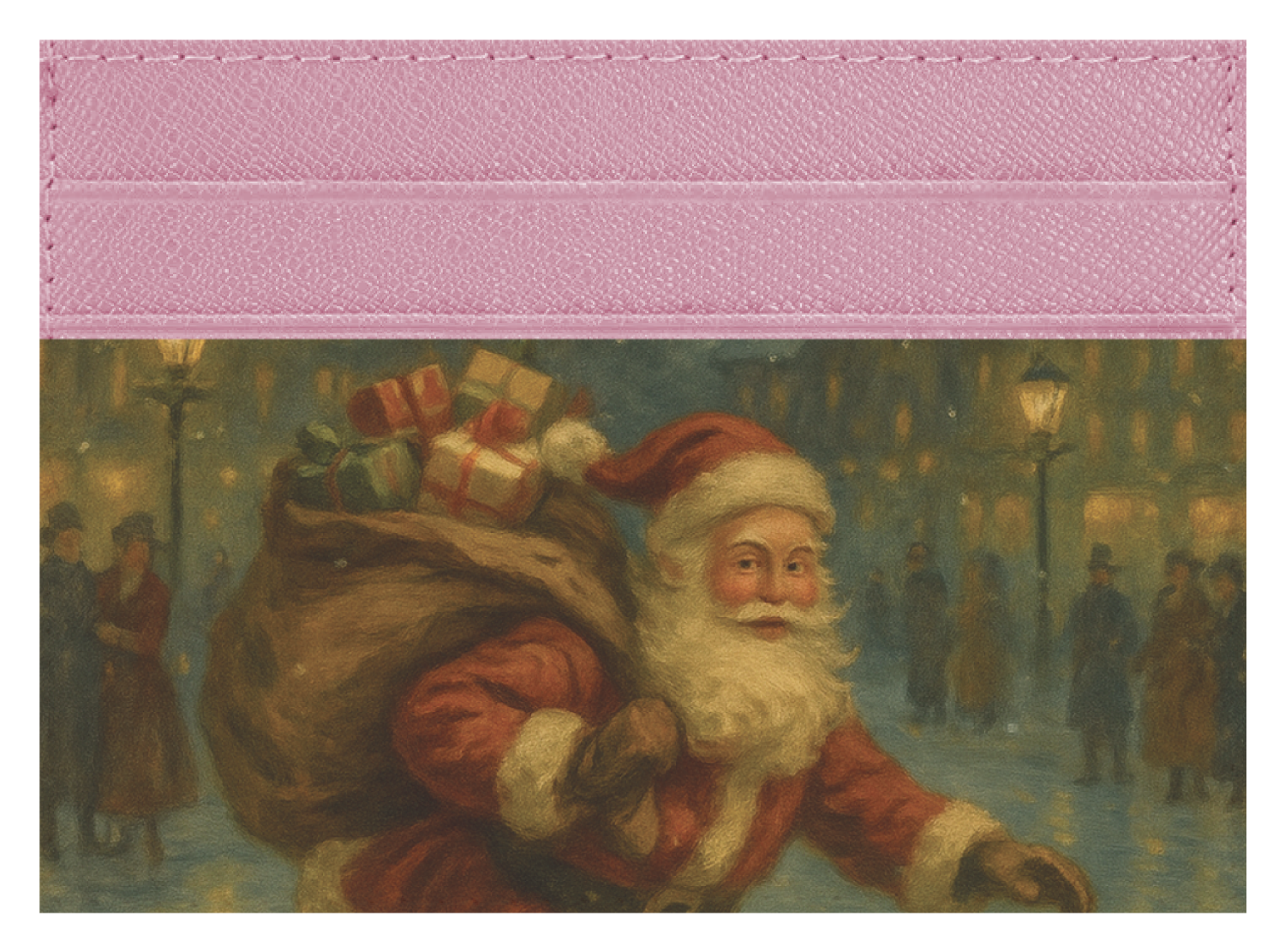 Skating Santa
