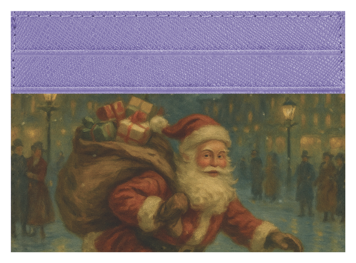 Skating Santa