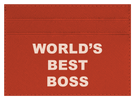 World's Best Boss