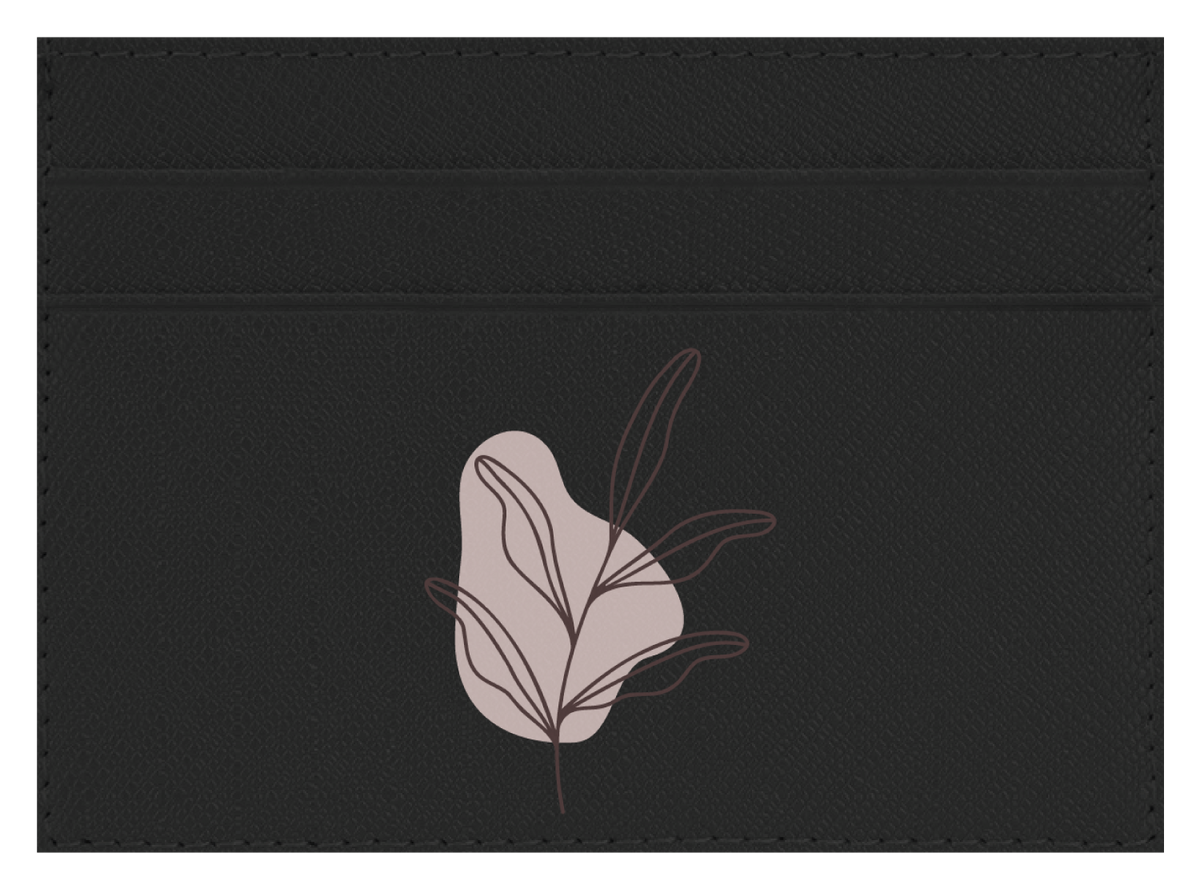 Leaf Doodle Pink