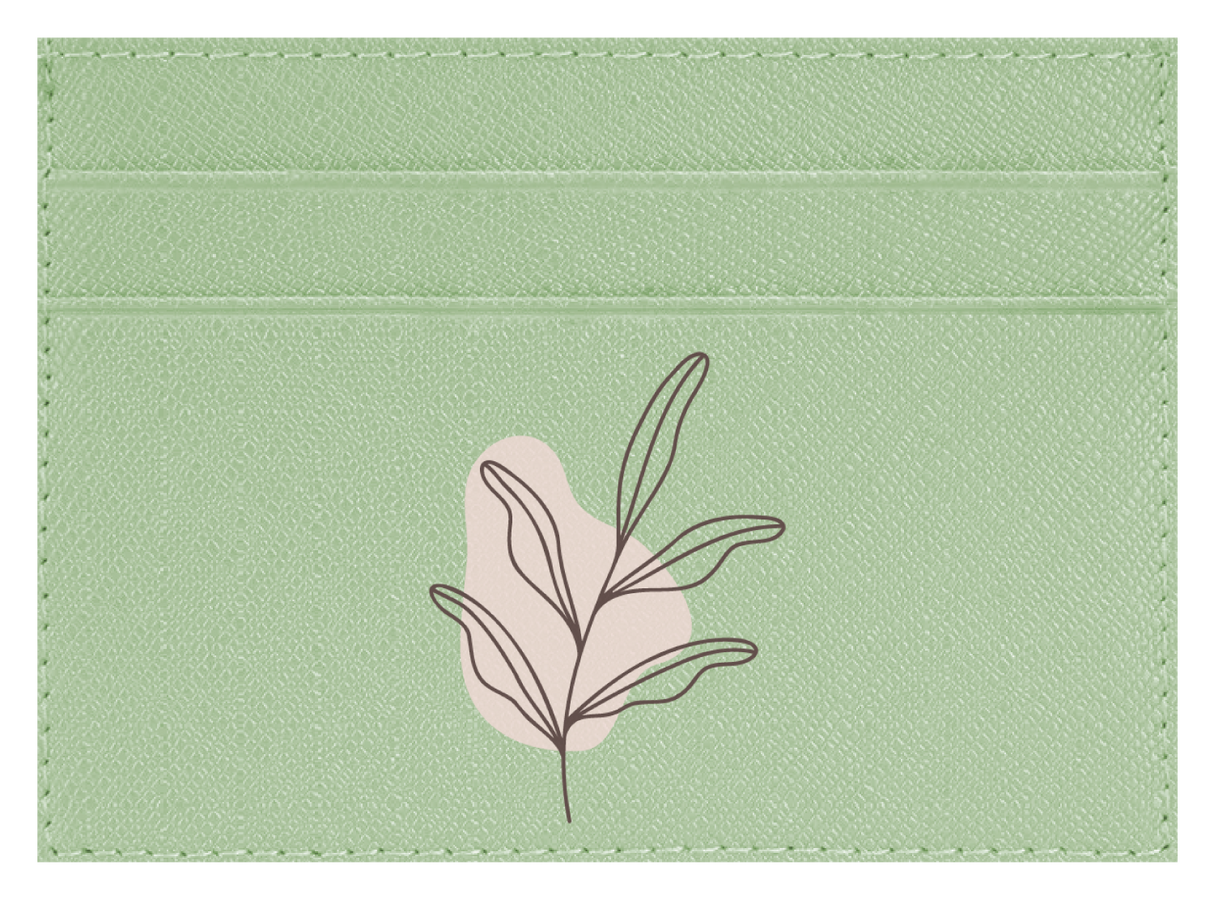 Leaf Doodle Pink