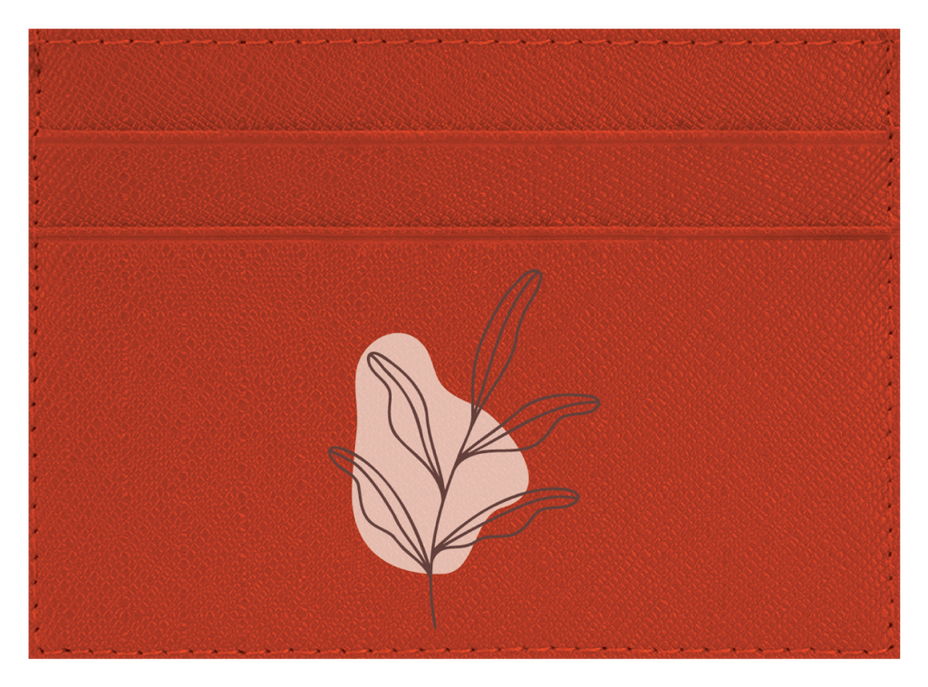 Leaf Doodle Pink