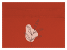 Leaf Doodle Pink