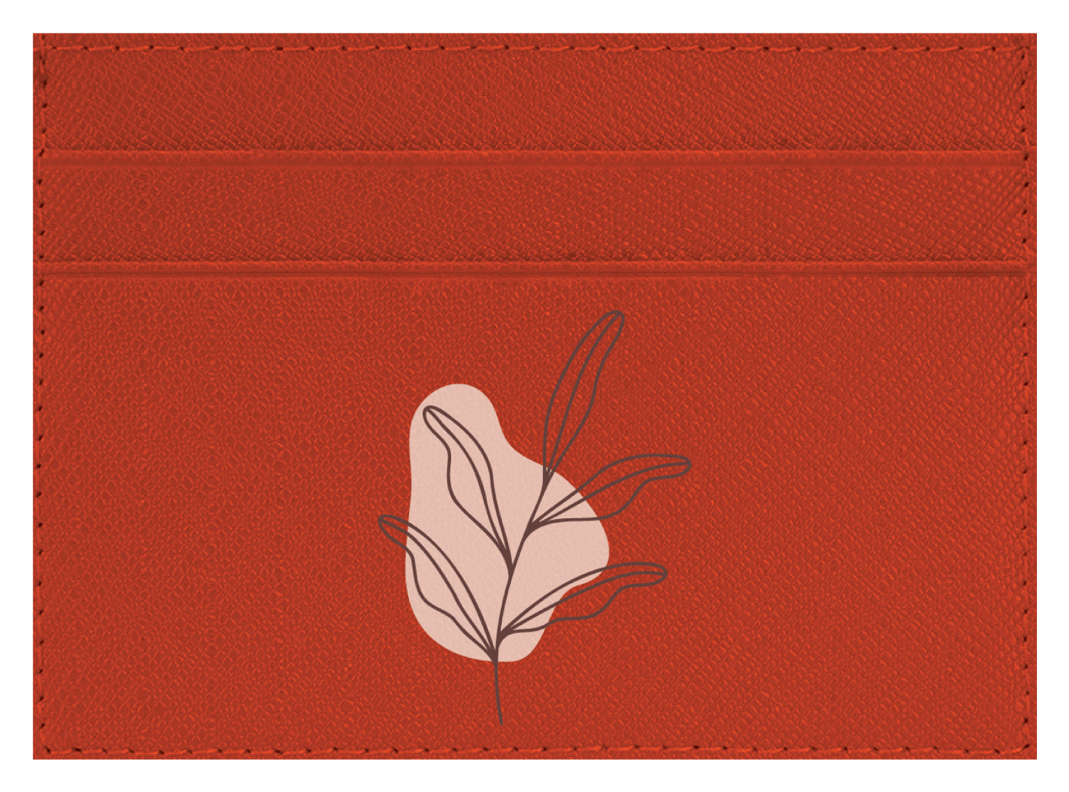 Leaf Doodle Pink