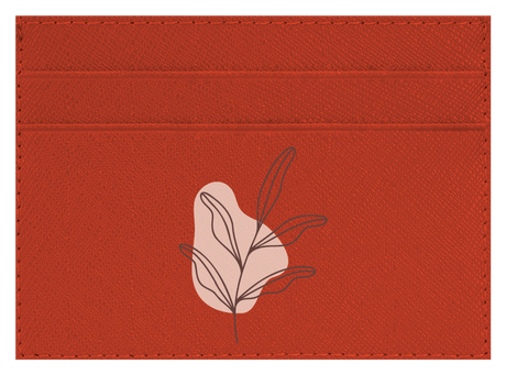 Leaf Doodle Pink