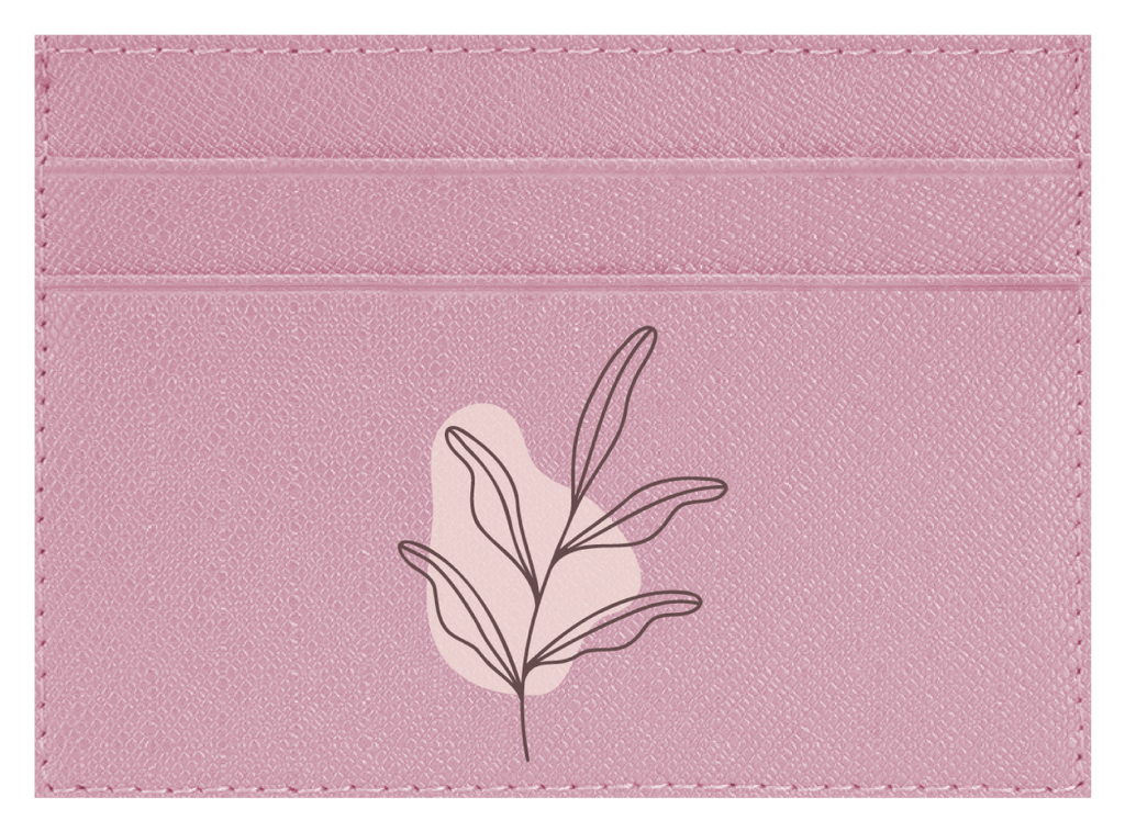 Leaf Doodle Pink