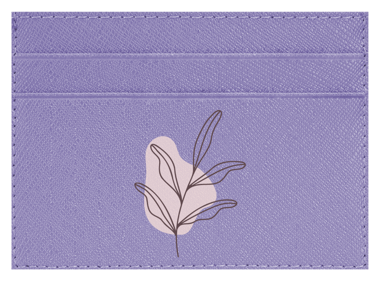 Leaf Doodle Pink