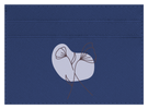 Leaf Doodle Blue