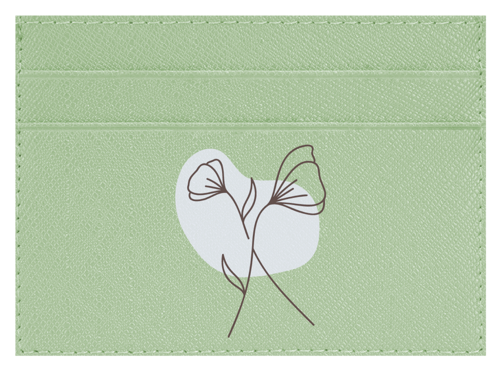 Leaf Doodle Blue