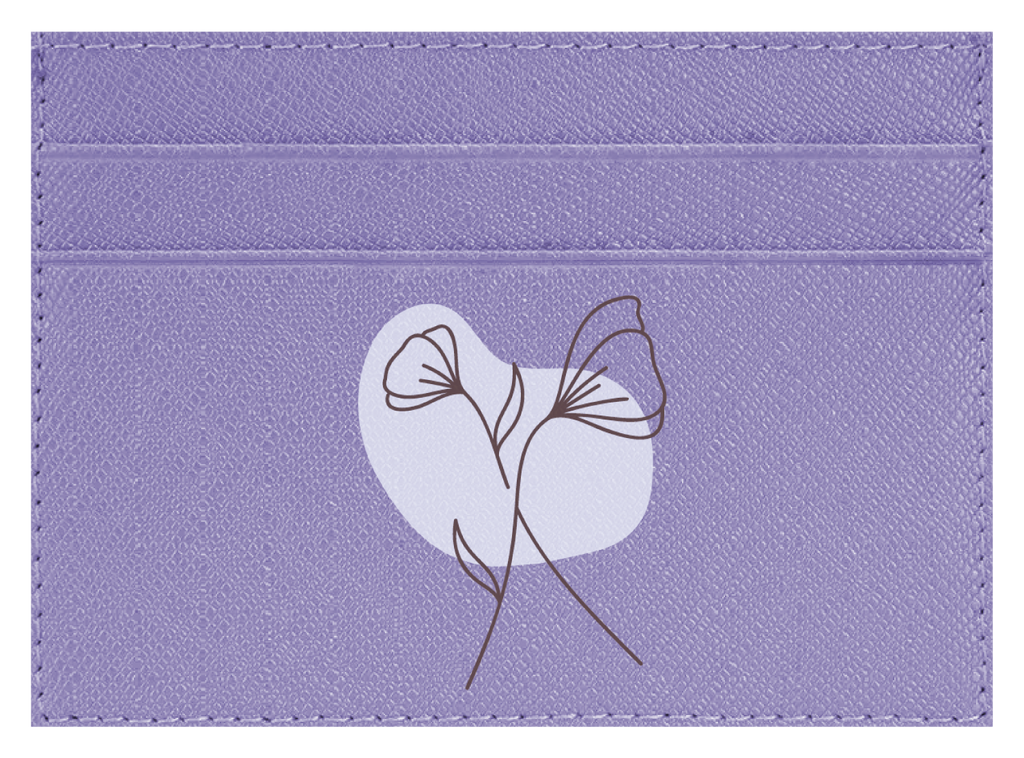 Leaf Doodle Blue