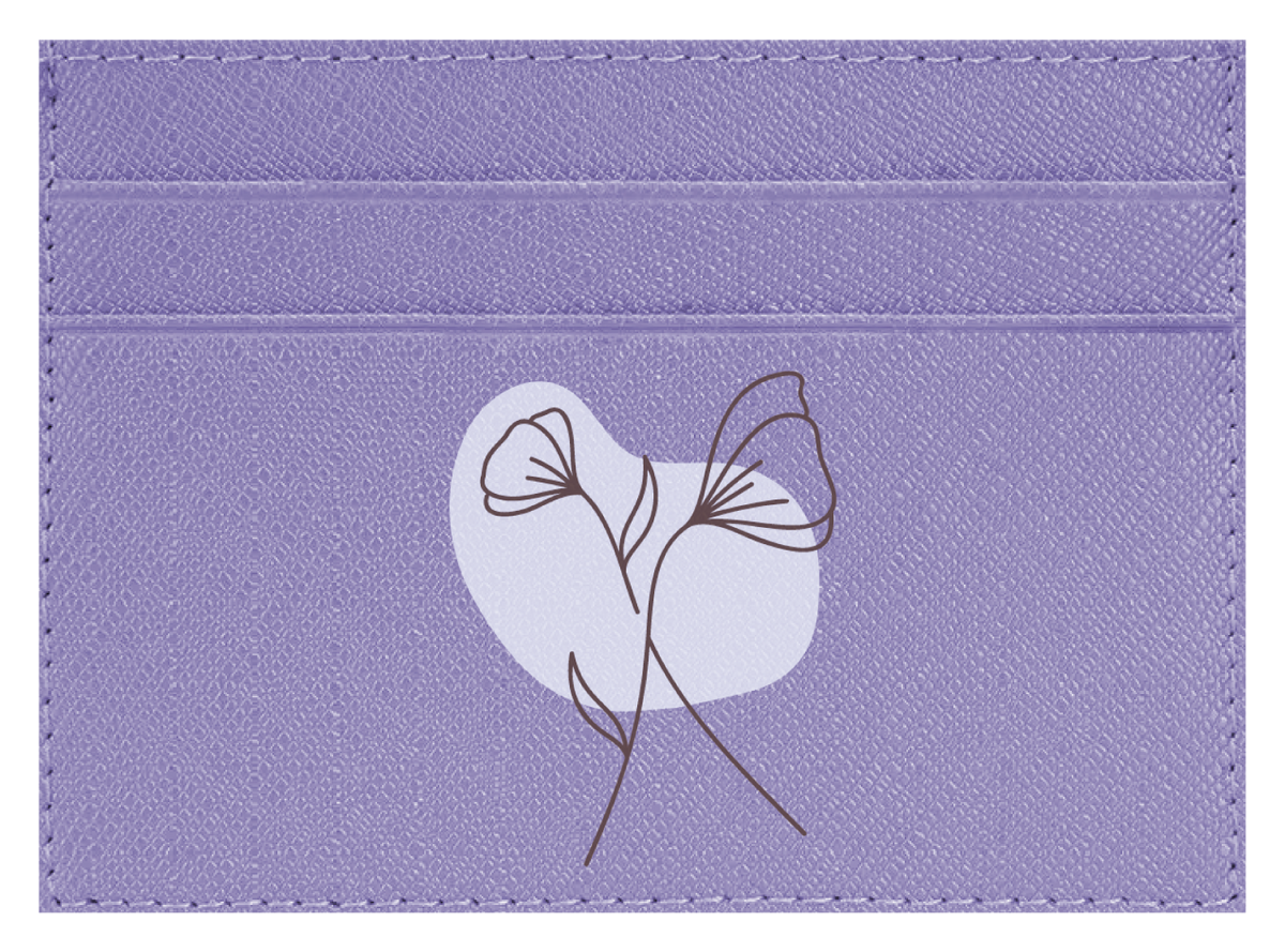 Leaf Doodle Blue