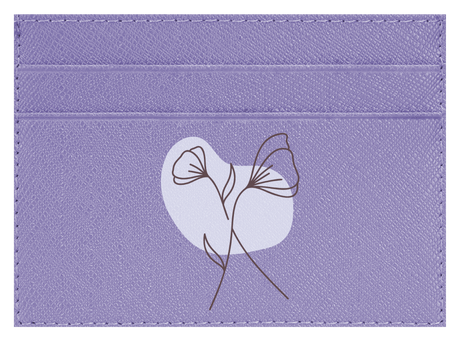 Leaf Doodle Blue