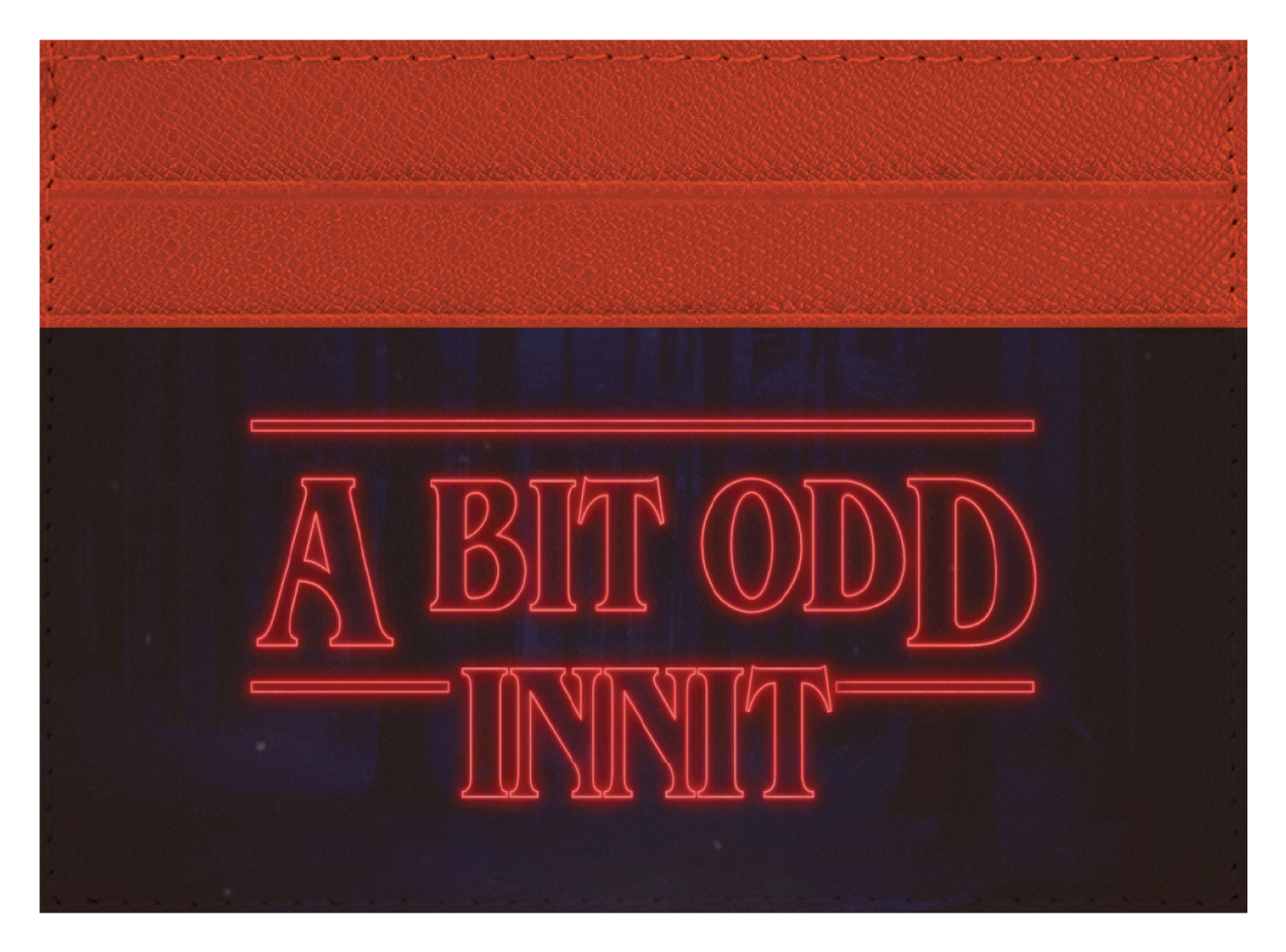 A Bit Odd Innit