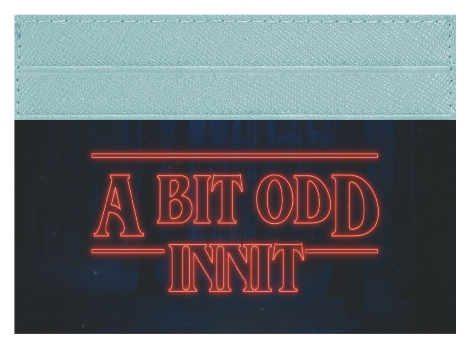 A Bit Odd Innit