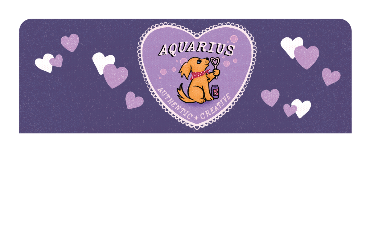 Aquarius puppy love