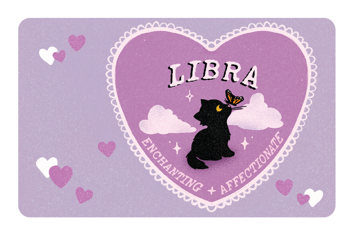 Libra cat love