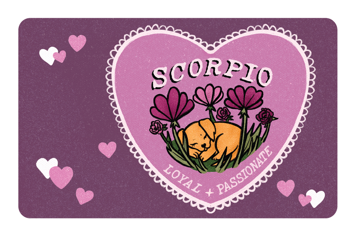 Scorpio puppy love