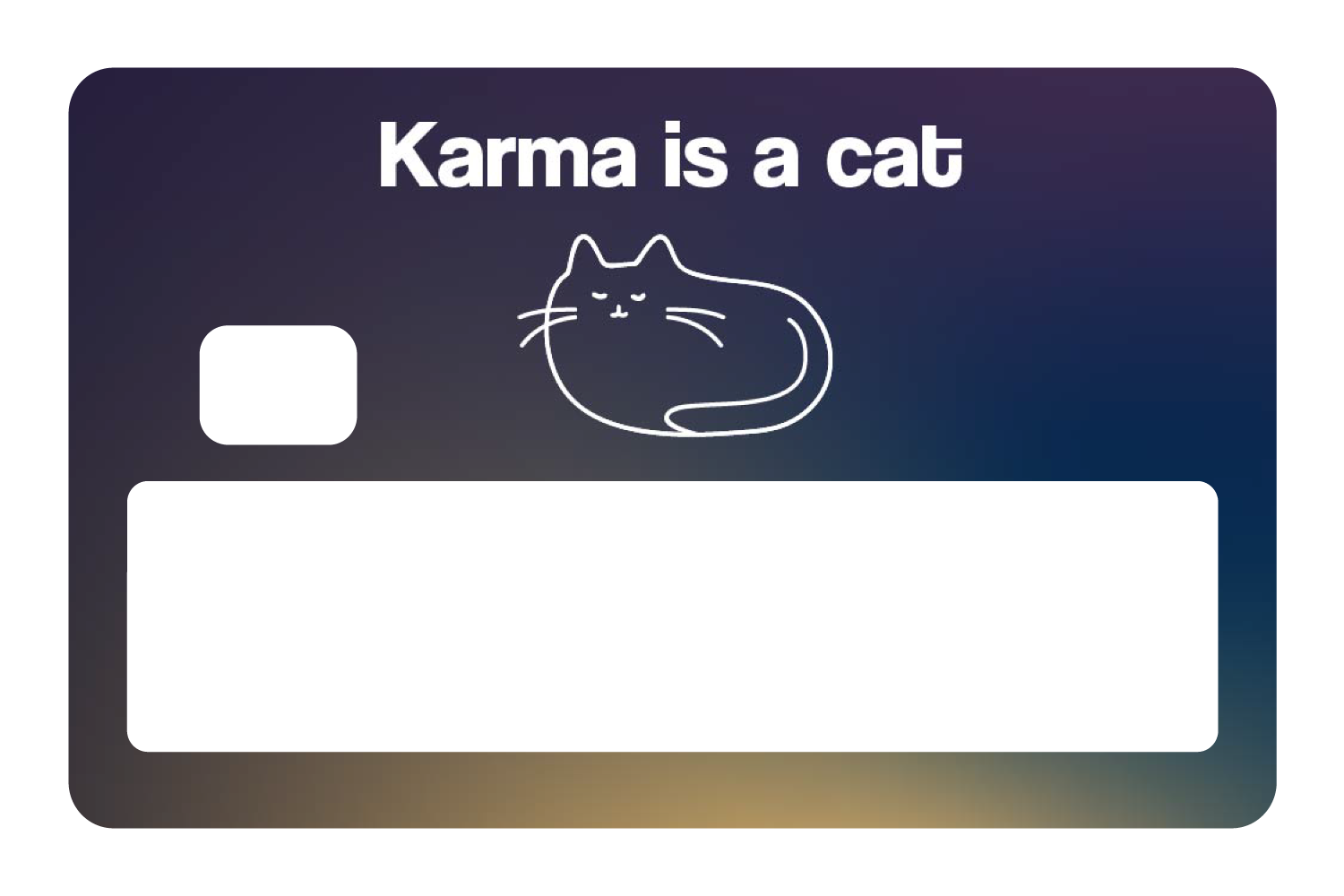 Karma is a Cat