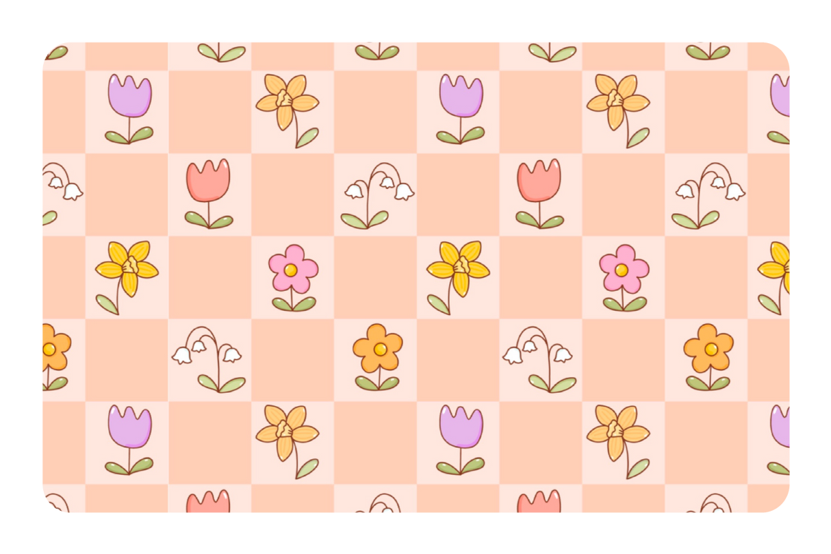 Checkered Flowers