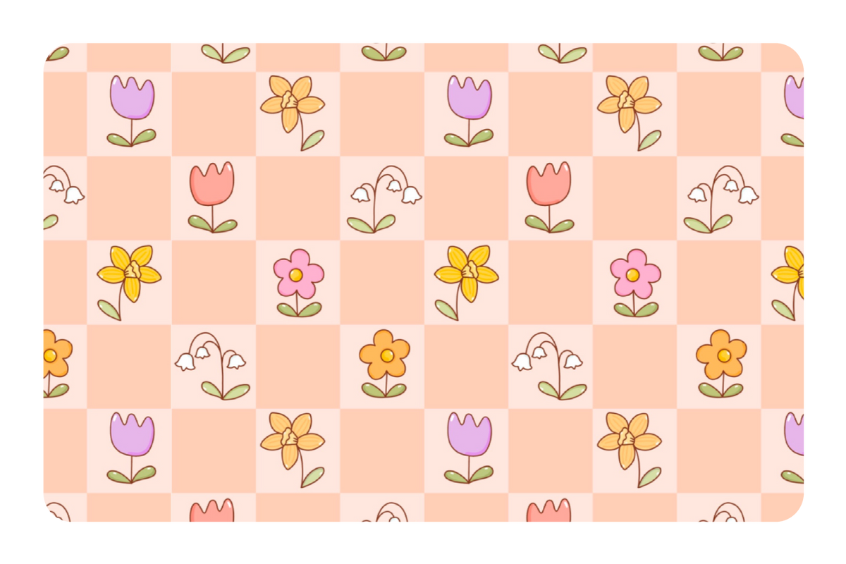Checkered Flowers