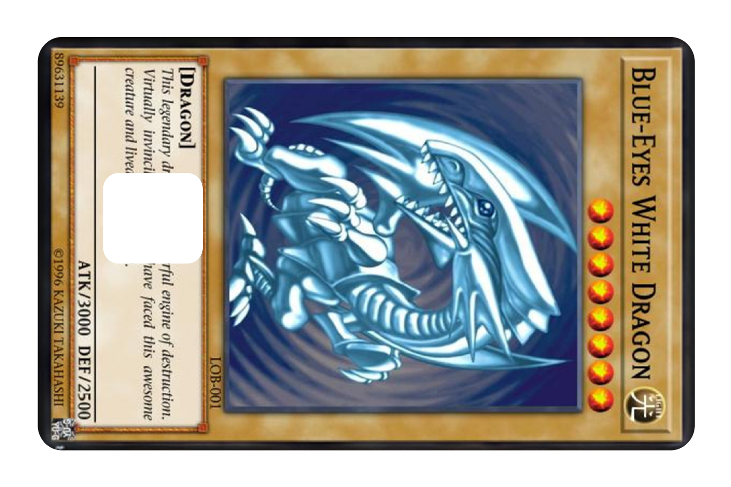 Blue Dragon Card