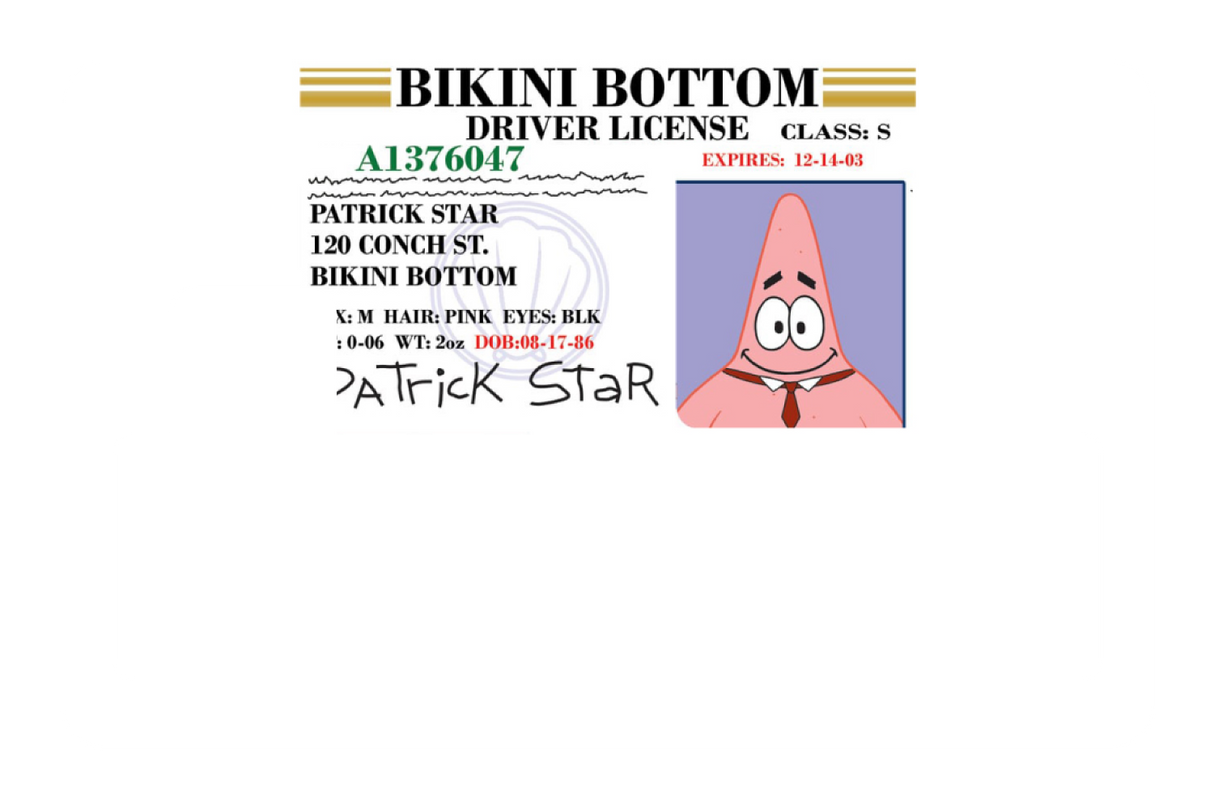 Patrick License