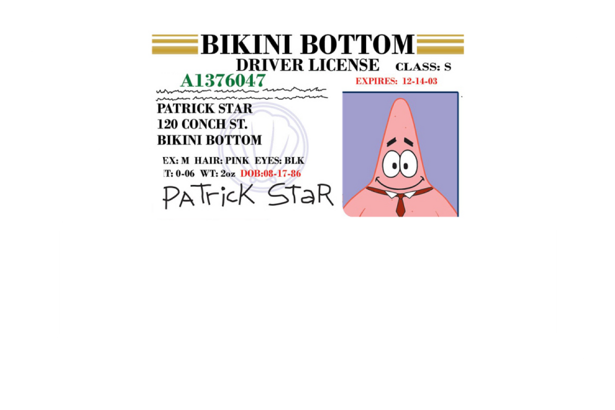 Patrick License